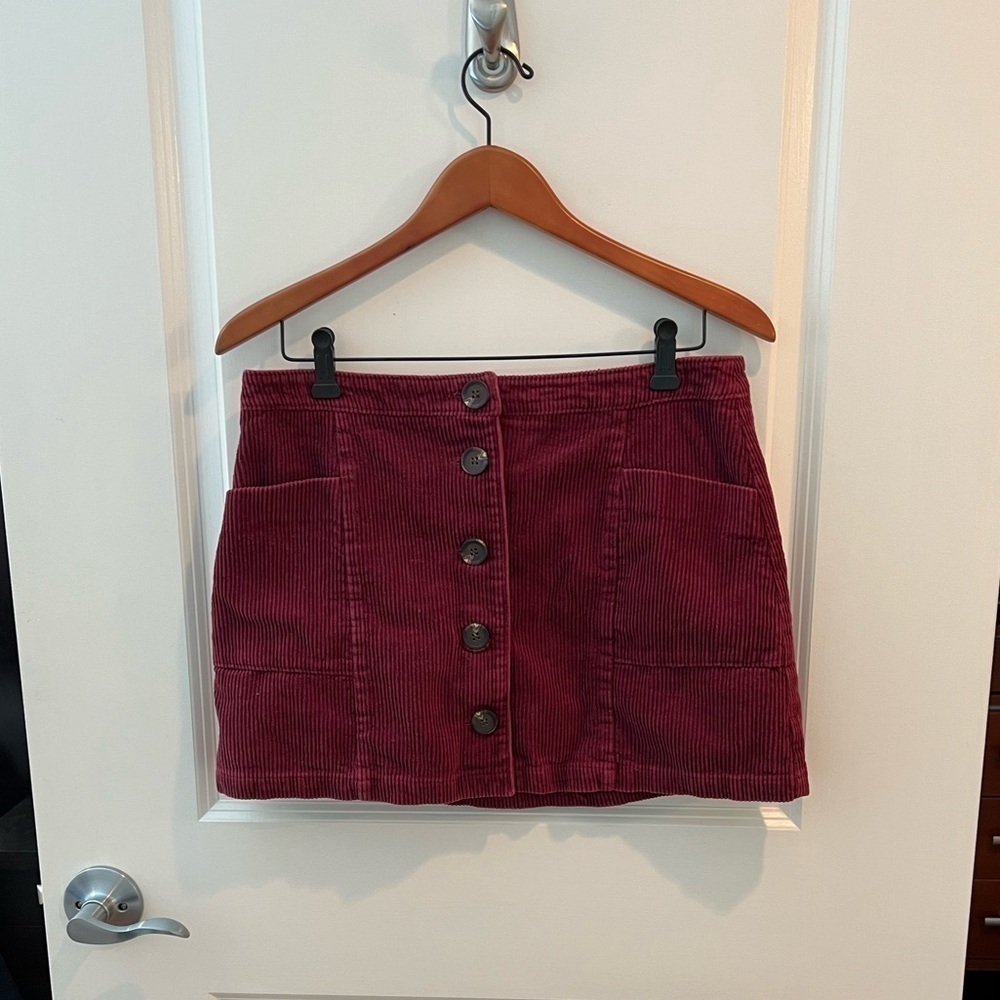 Chloe & Katie Burgundy Skirt
